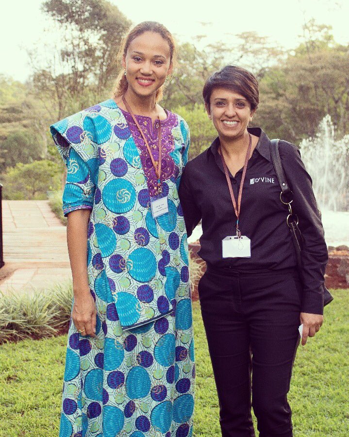 SpaAfrica's tweet photo. On the right, Our newly appointed SWAA Executive Committee Chair - Kenya, Jasneel Dhanjal - Director D’Vine Group Kenya with SWAA President #swaanetworkkenya2018 #business #spa #wellnessnetwork @dvineskincare @enokeke https://t.co/1wFZFQCrPI