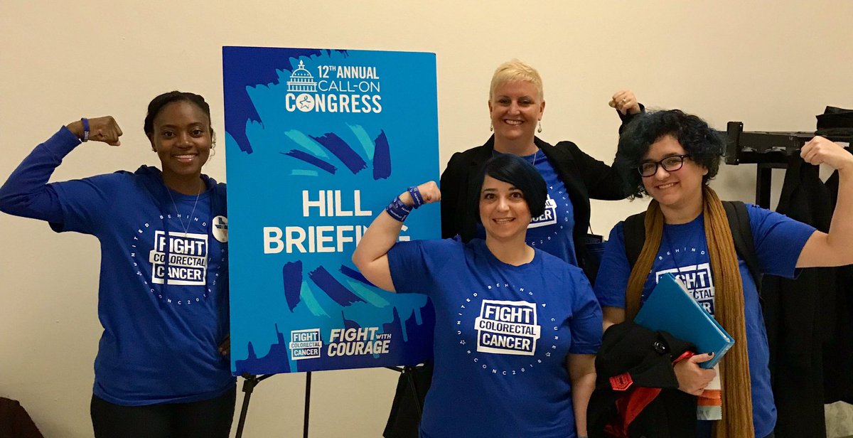 Mandi_Griffin's tweet photo. #ThrowbackThursday #conc2018 #StrongArmSelfie #fightcrc #ColonCancerAwarenessMonth It's only been a week & I'm ready to go again! Amazing advocates from Texas met with our leaders in D.C. to share their stories & fight for funding & change. And it happened! #retweet @FightCRC https://t.co/Lbz2A317fs