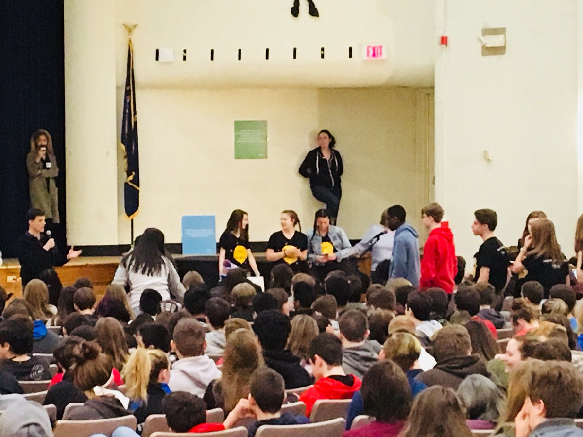 IchabodCraneCSD's tweet photo. Happening Now: ‘Shatter The Myths’ Assembly with our high school students with @Mentor_USA #ShatterTheMyths #MentorFoundationUSA #LivingTheExample #DrugFacts #Empower #Inspire #Motivate #YouthEmpowerment #DrugFree @ICC_SADD https://t.co/5r6x6nylVl