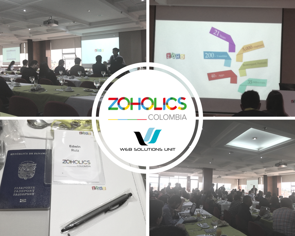 WSUPanama's tweet photo. El pasado 02/MAR @edwinruize28 nos representó como Partner de @zoho en el evento #Zoholics en Bogotá, Colombia para actualizarnos de la suite de más de 40 aplicaciones para ayudar a las PYMES a automatizar sus procesos para que sean más efectivos y puedan ahorrar tiempo y dinero https://t.co/JoG0SWCSo2