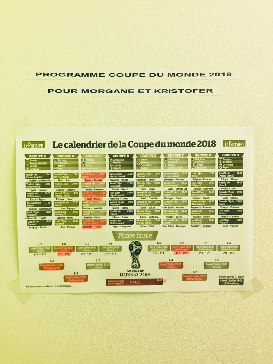 Quand vos salariés ne manquent pas d'#humour! Chez Ted Courses, les agendas ne se remplissent pas qu'avec du boulot! 🏆🌍⚽️#CoupeDuMonde #salaries #humour #fallaitoser