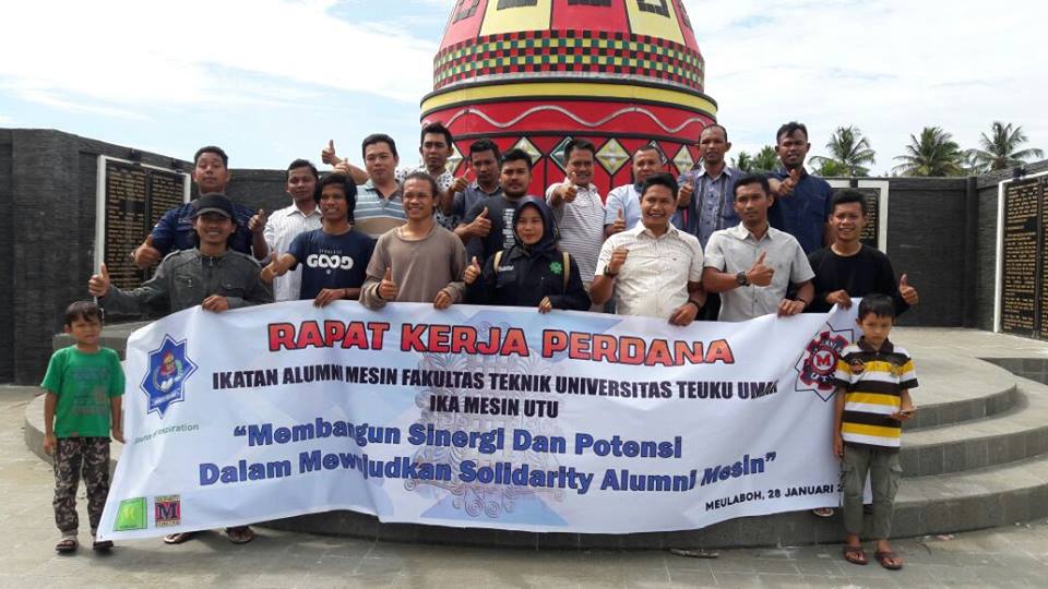 Silahturrahmi dengan Alumni Teknik Mesin UTU.