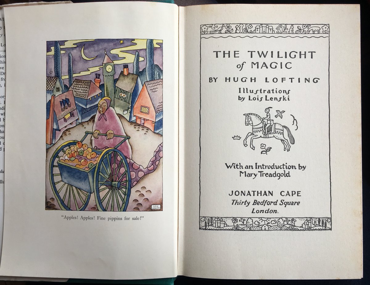 rippingyarns's tweet image. Twilight of Magic, by Hugh Lofting, has just hit the electronic shelves. A gorgeous book full of illustrations by Lois Lenski. #childrensbooks #antiquarianbooks #hughlofting