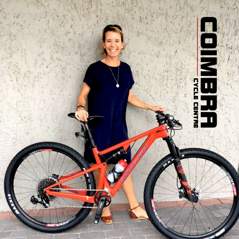 CoimbraCycles's tweet photo. Easter has come early for some.  The 1⃣st two Santa Cruz Blur's 🚴🏼‍ to hit the Eastern Cape fresh out 😎 of @CoimbraCycles.  Watch this space BIG things happening on the 1st of May! https://t.co/Jg9GgInt4z