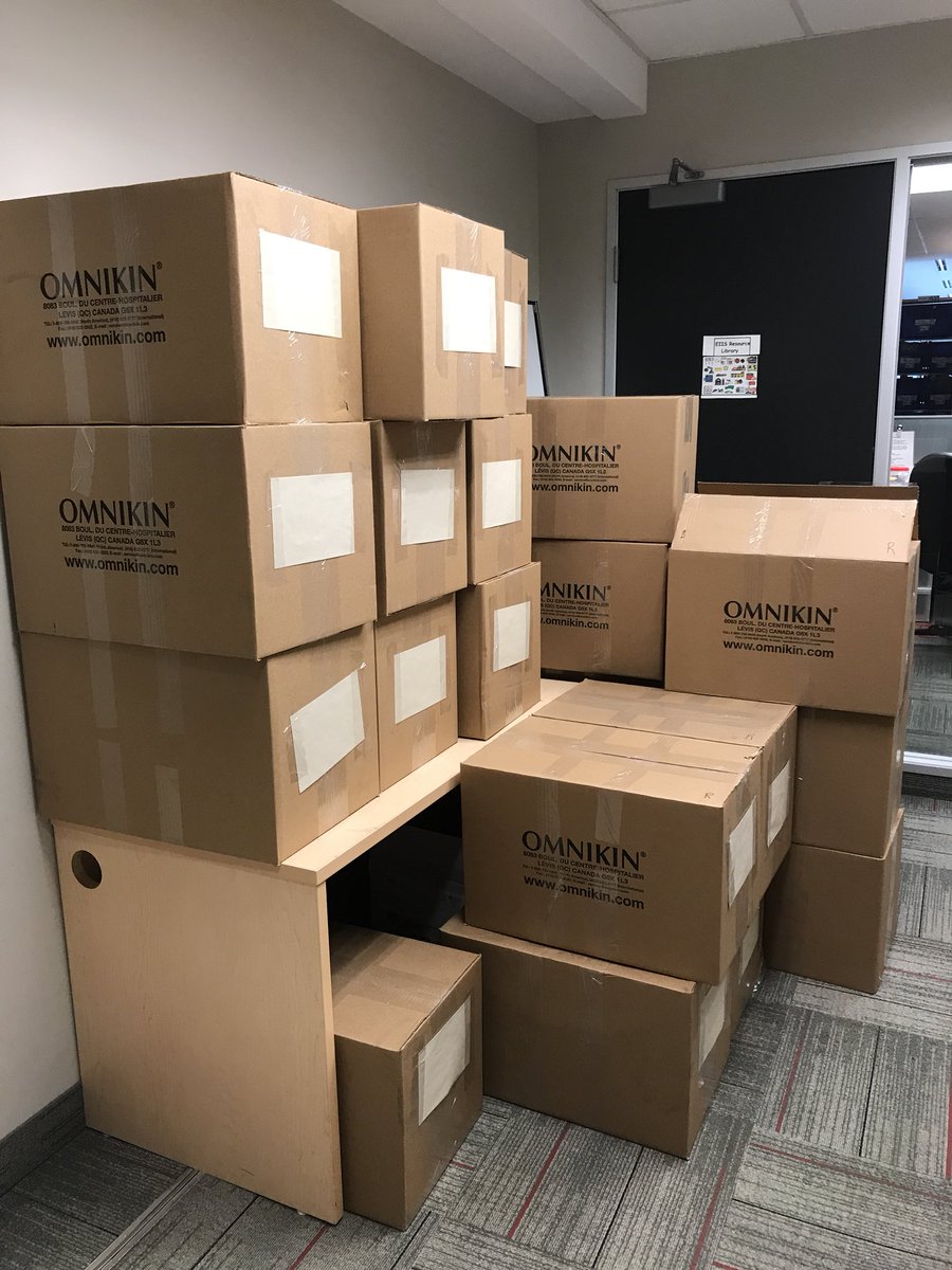 Opening Day for the <a href="/BlueJays/">Toronto Blue Jays</a> AND  <a href="/KinBallCanada/">Kin-Ball Canada</a> equipment arrival for <a href="/HRSB_Official/">Halifax Regional School Board</a> Phys Ed programs?   #TooMuchExcitement4OneGirl2Handle