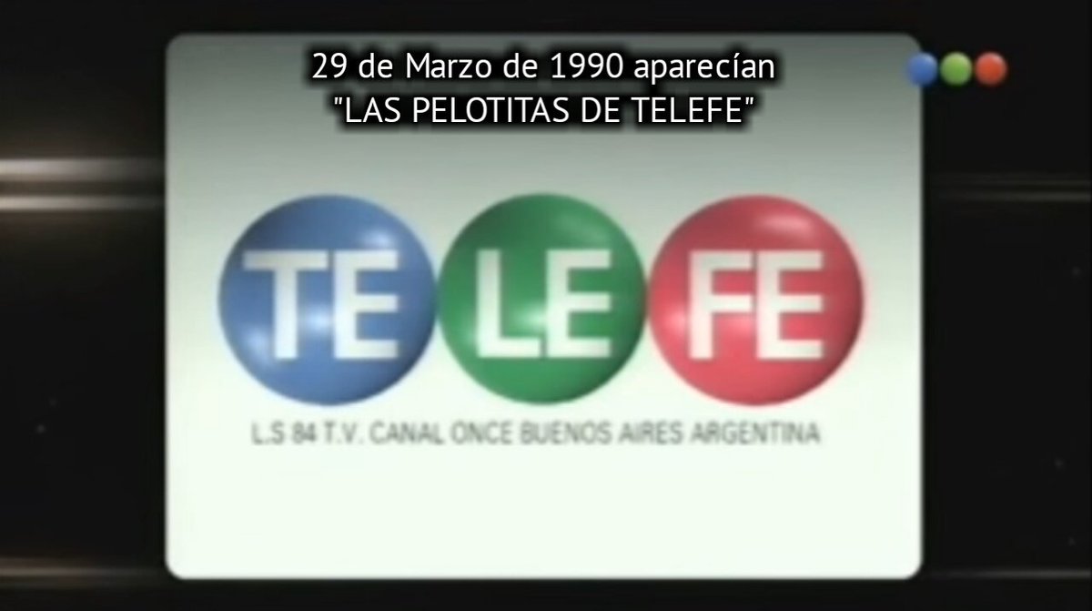 pablodaniel1978's tweet photo. El 29 de Marzo de 1990 aparecían LAS PELOTITAS DE @telefe https://t.co/ou7rKQ9iSh