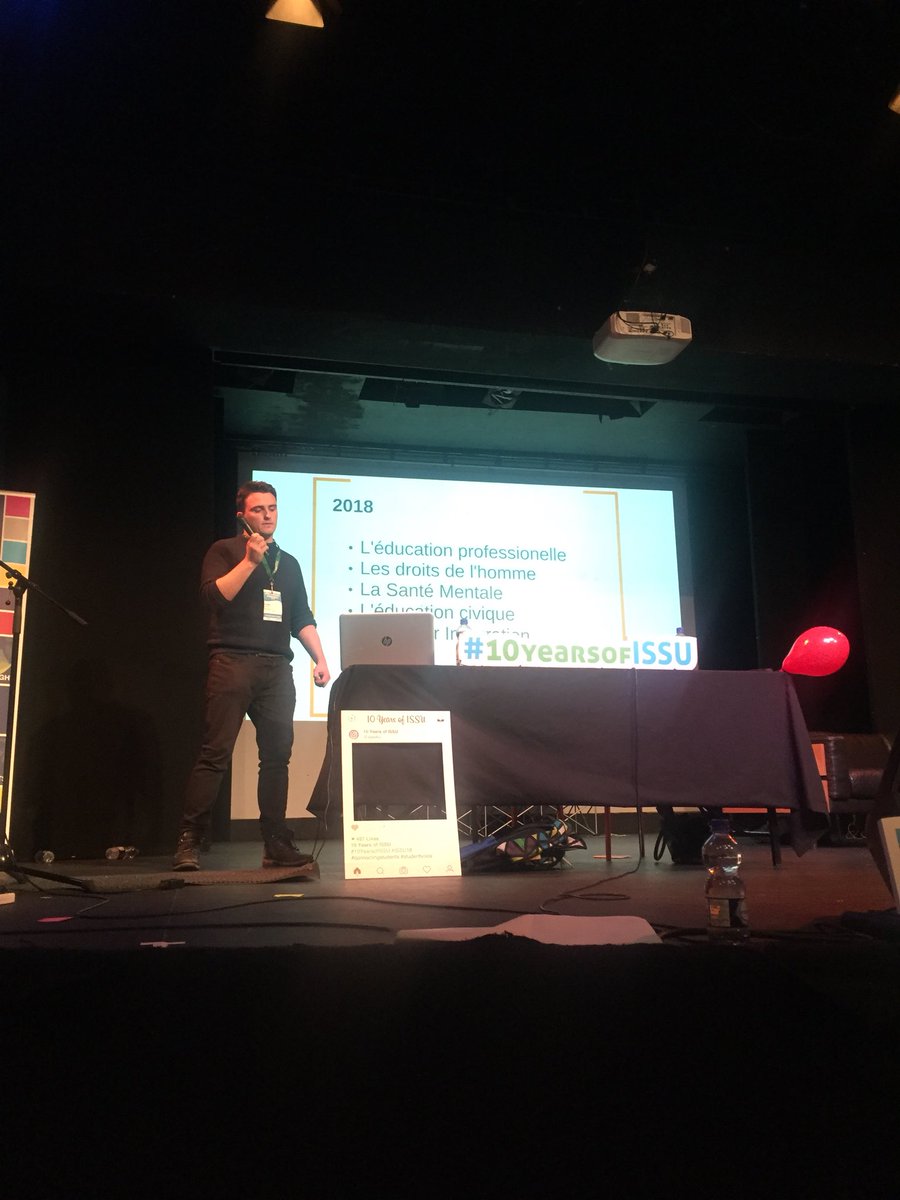 issu4u's tweet photo. @tharlear is now presenting to the Annual Assembly about our friends in OBESSU and Seeds for Integration. Watch this space Europe- schools all over Ireland will be running projects on inclusion and integration from here on in. #10yearsofISSU https://t.co/DgWFSN1G35