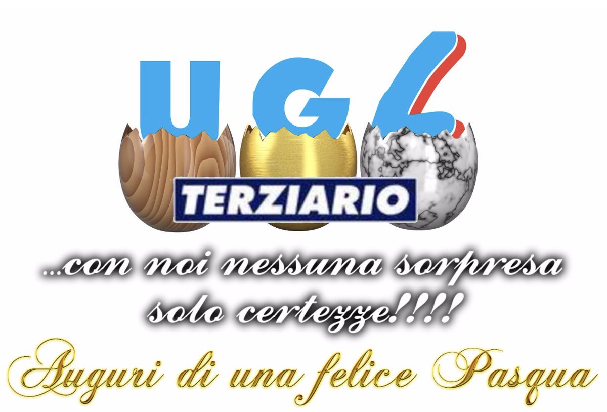 ugl_terziario's tweet photo. La Segreteria Nazionale della UGL Terziario augura una serena Pasqua a tutti!!!! https://t.co/4DDFXKSCVS