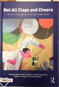 proffriedman's tweet photo. That moment when a book arrives with your work in it.  My chapter with Hershey Friedman on When Workplace Humor is Toxic. In https://t.co/vt1xiSSip3 #NewBookSmell #humorStudies #toxicHumor https://t.co/M8ysAWQHvv