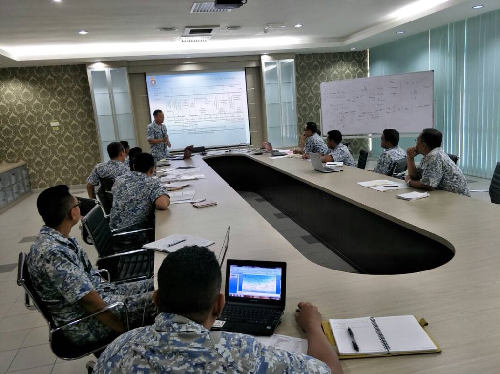 kdptldm's tweet photo. "Future Structure, Developing Skilled Human Capital”. Perbincangan Pemantapan Latihan Kemasukan Khas  Pengambilan Juruteknik TLDM Demi Kesiagaan Jentera Armada. 28 - 29 Mac 18.

#15to5
#LLPCareerCourse

@tldm_rasmi @MPPL_TLDM @mykamarul @rusliramli544 @fmyeor @jamaludinsairi https://t.co/nEaHJ8yvWM