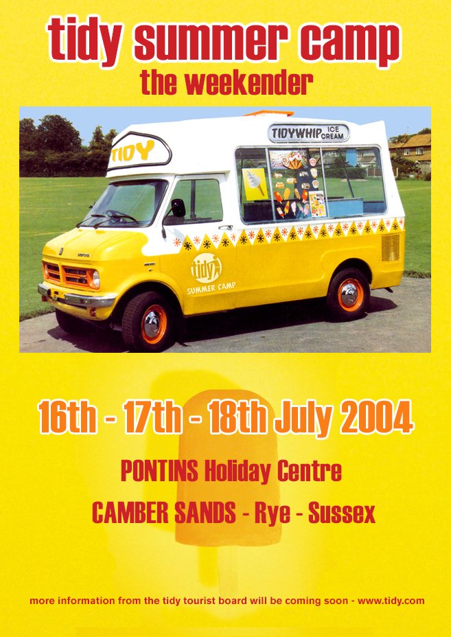 Who came to Tidy’s Summer Camp in Camber Sands 2004.. and how old were you?
