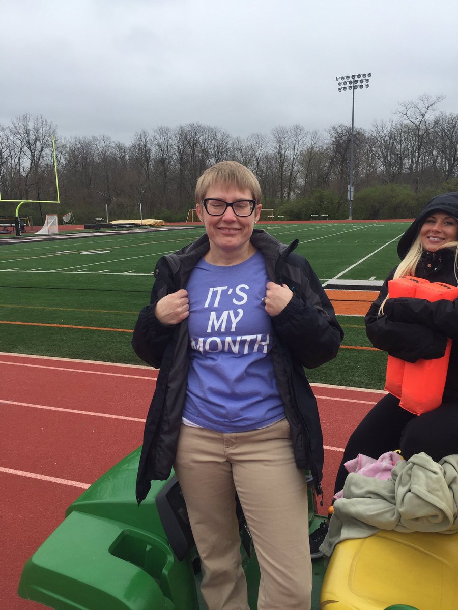 TigerSupt's tweet photo. To one of my favorite athletic trainers of ALL TIME: April. It’s almost her month! #NATAM2018 @AHSRedskins_AD https://t.co/TMWVaBqZAi