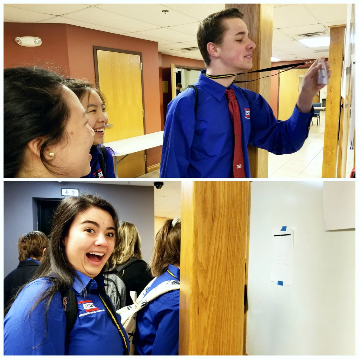 The second day of competition begins with two of our students placing in the semi-finals for Photographic Technology! #OlatheWest #TSA #OwlPower