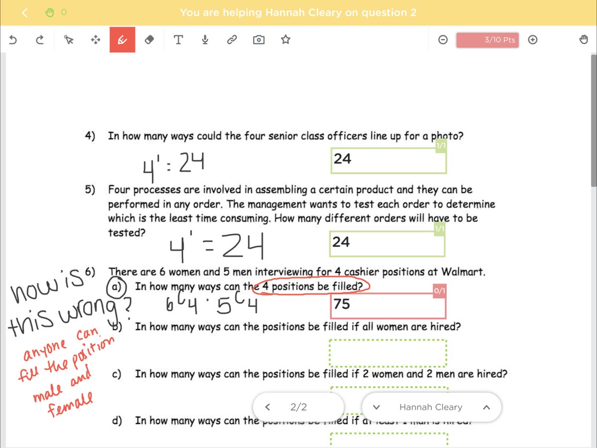 sscorley15's tweet photo. Formative feedback! Got to love @Classkick!
#LHSmathmatters #growlearnshare https://t.co/H3NAn6GGqe