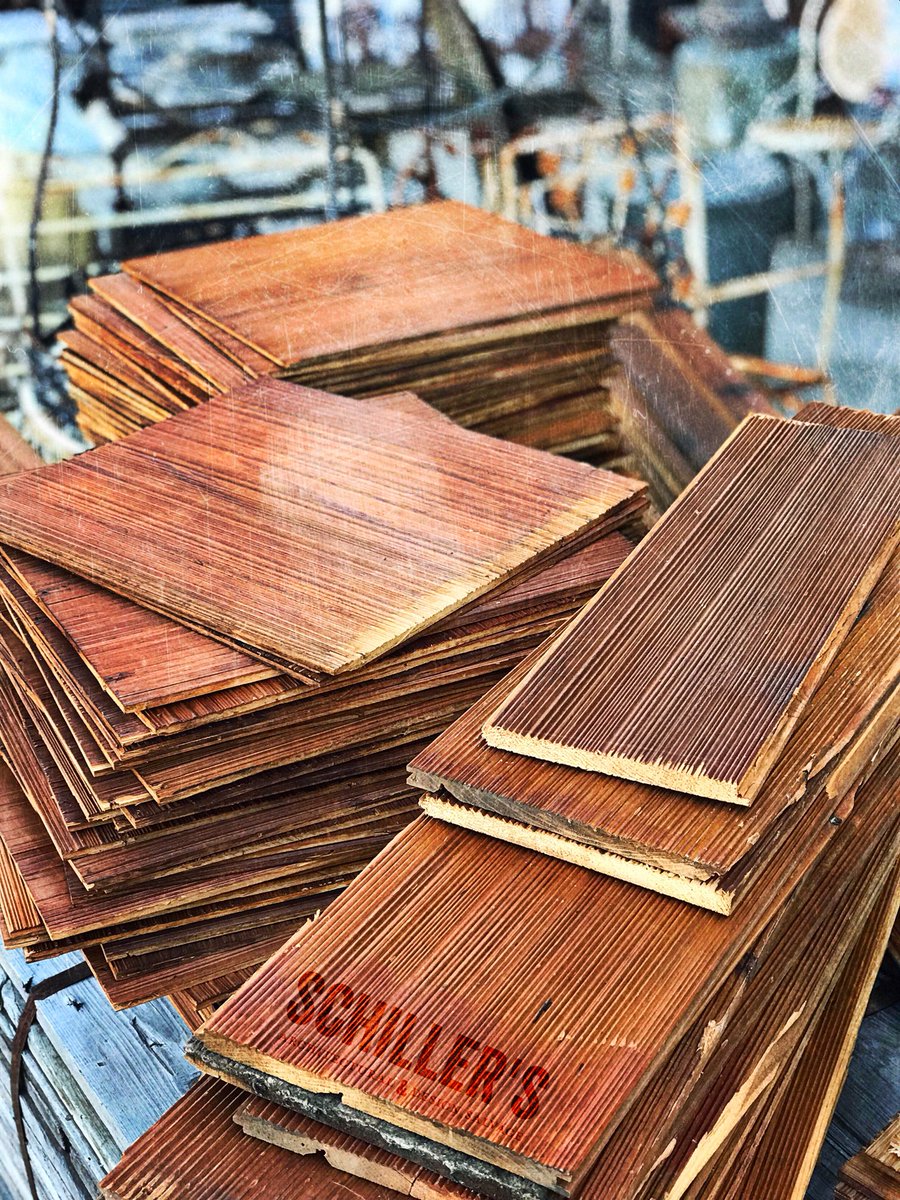 How about something a bit different for your #DIY project🤔💡👍 #ribbedpaneling #coolfinds #coolstuff Only at #Schillers #Salvage #Weldtex #woodpanels #reuse #repurpose #different #notthesameoldstuff #standout #create #walldecor #ideas #reclaimed #architecturalsalvage
