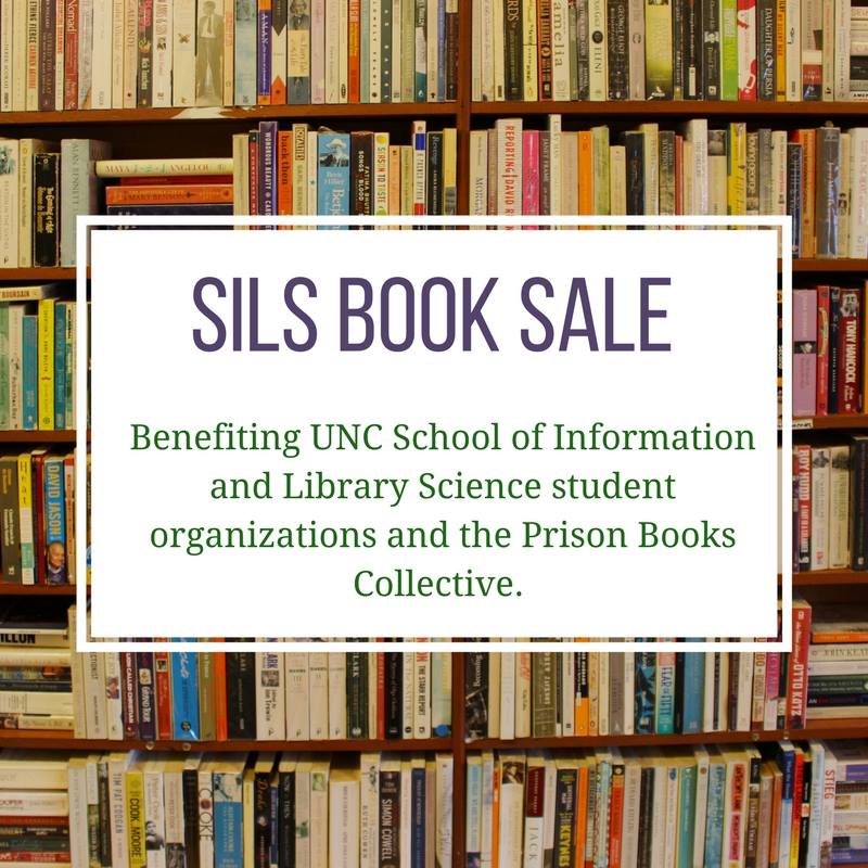 uncsdis's tweet photo. Clear your book shelves and open your wallets, next week is the annual SILS Book Sale hosted by @scalaUNC. Tuesday, Wednesday, and Thursday in front of Davis Library. https://t.co/awJh2AvbGe https://t.co/qveFuUpHBX