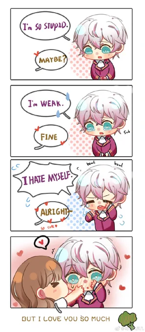 #mysticmessenger  #saeranchoi 
I was excited to see him crying☺️ 