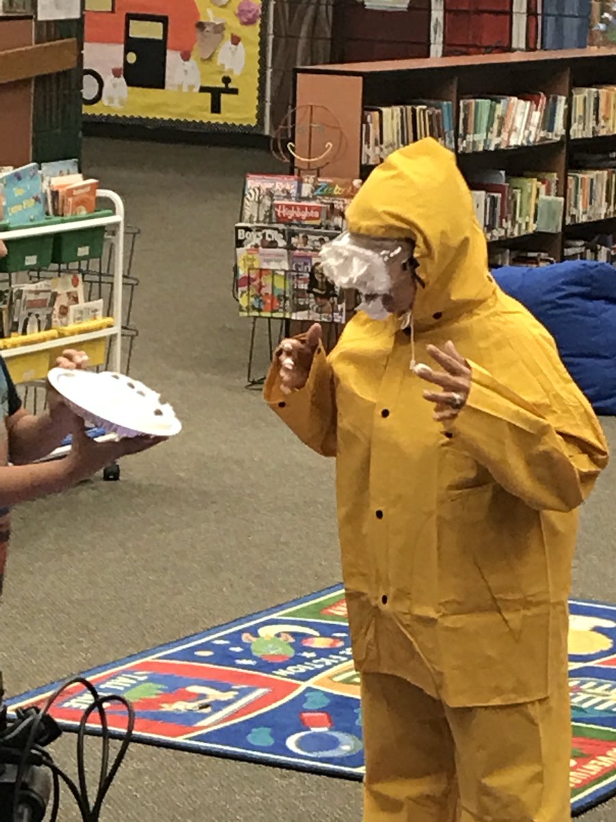 #Teamsundown <a href="/Sundown_e/">Sundown Elementary</a>  Mrs. Pulido took a pie in the face to celebrate raising funds for JA. #bethelegacy