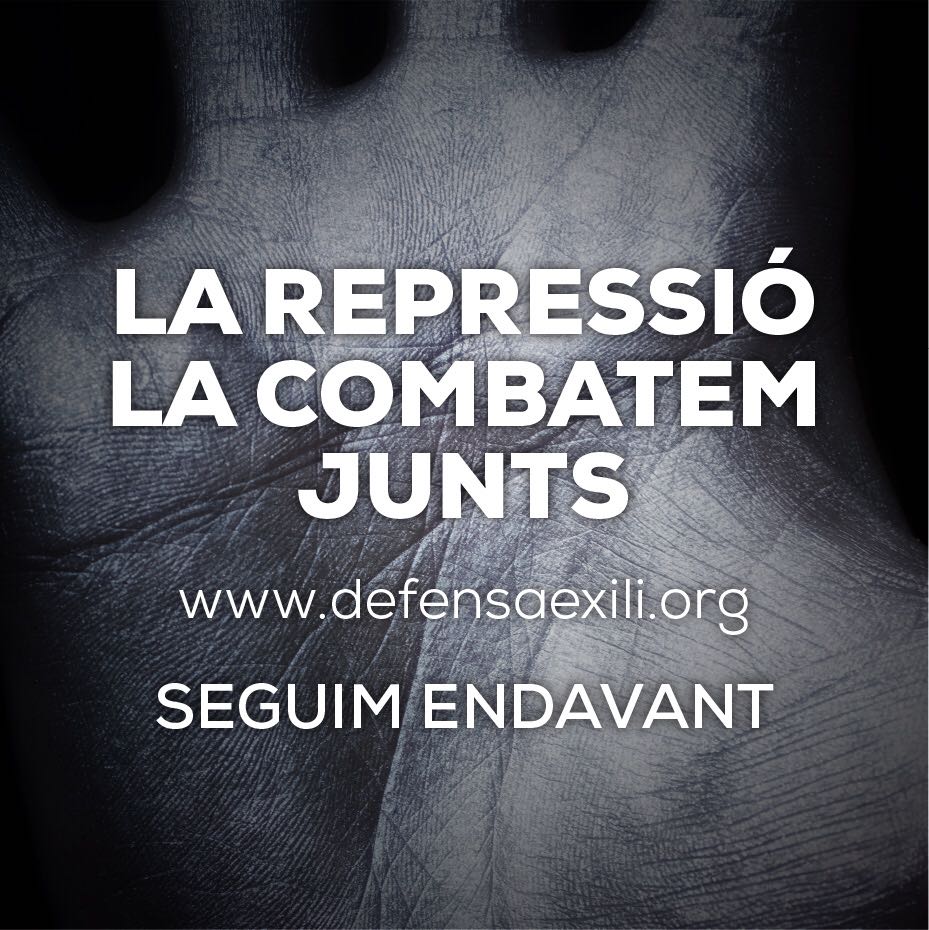 Hem obert aquest web per recollir fons per a la defensa legal del @catalan_gov a l'exili. Podeu confiar-hi. Feu-ne difusió i aporteu-hi la quantitat que pugueu. Gràcies!

defensaexili.org