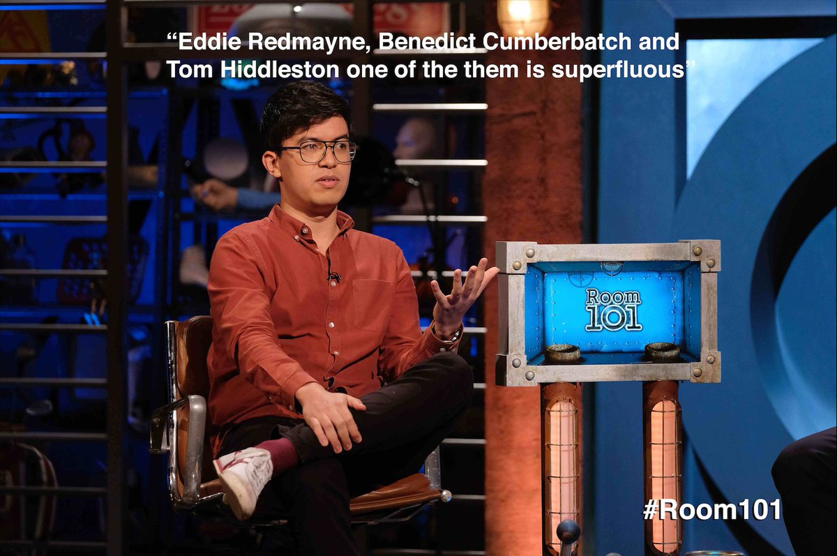 Room101_Hat's tweet photo. Who gets your vote? #room101 https://t.co/HHDGFxcSDo