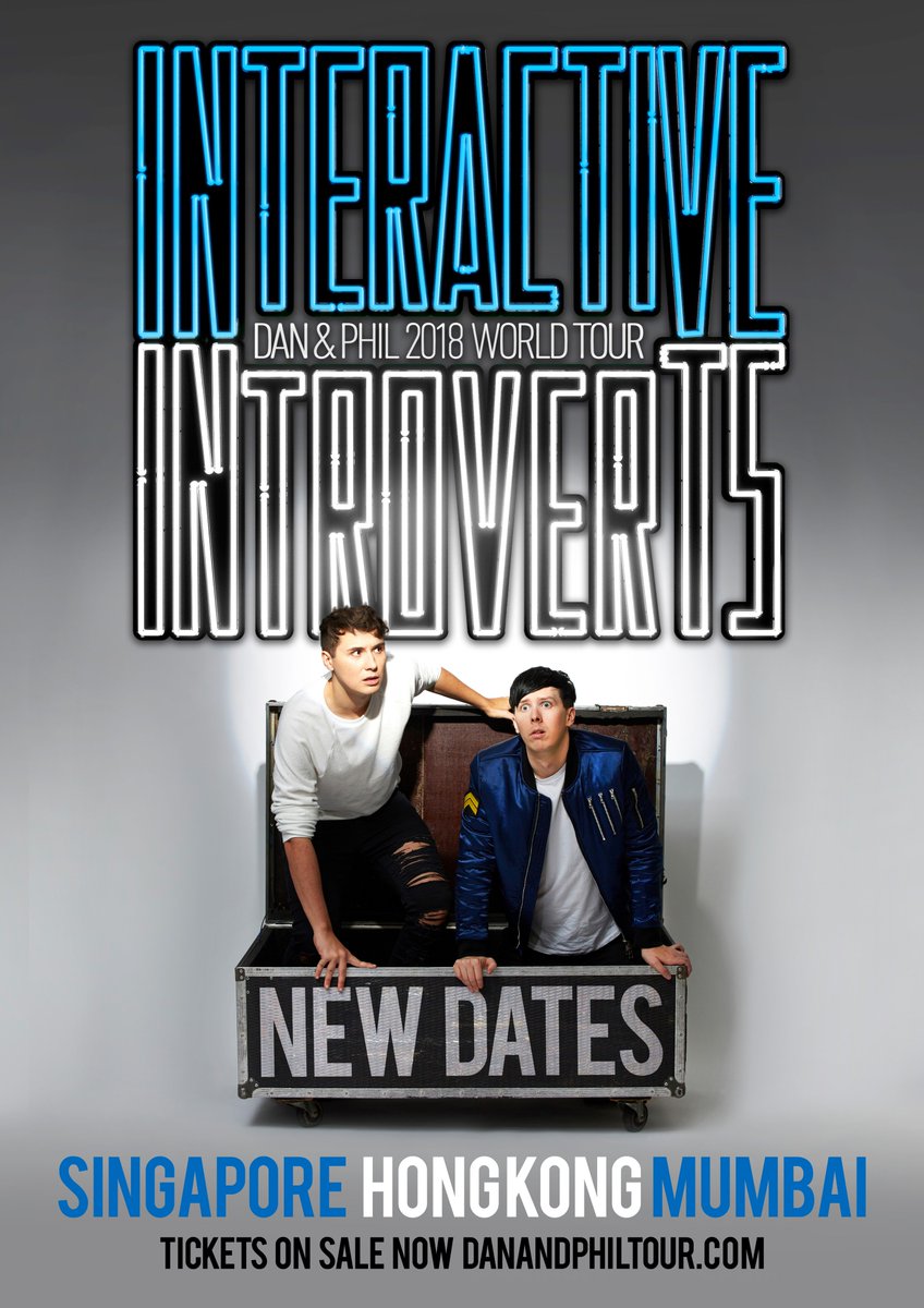 danielhowell's tweet photo. new dates for the dan and phil 2018 world tour - hong kong, singapore and mumbai tickets are on sale now! https://t.co/dPs8YqtW0h 👌 https://t.co/IGzP07T6Ls