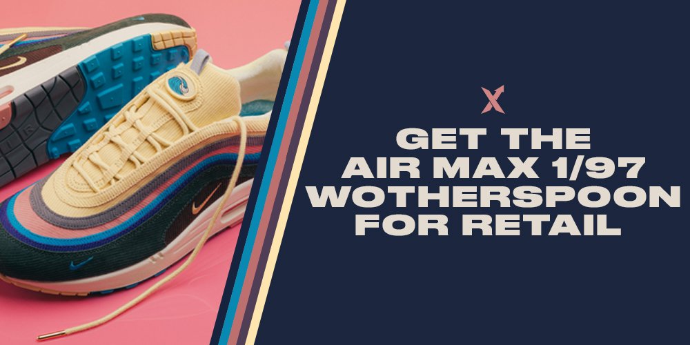 StockX on Twitter: "ICYMI: Take an L on the Sean Air Max last Monday? We had a feeling. Thanks to our latest ReStockX, here is another shot to cop a