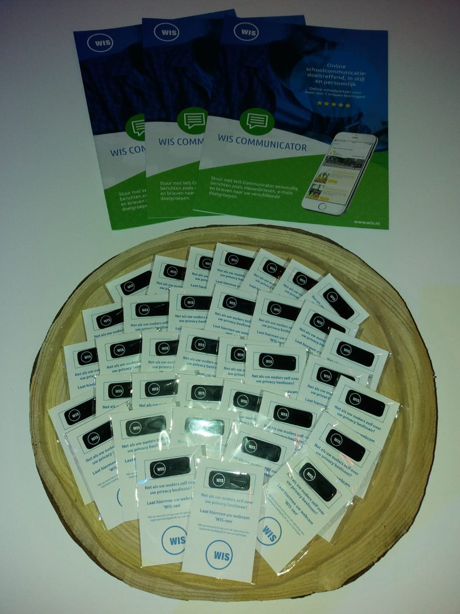 Heeft u al een webcam cover weten te bemachtigen? U vindt ons bij stand nummer 9! #vocongres #AVG