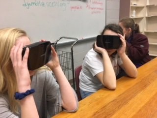 LuanneRowland's tweet photo. Ms. Camacho's Spanish 3 class visiting Machu Picchu with Google Expeditions @AndersonFive #a5Instruction #a5TechTalks https://t.co/0PHgXSJoWw