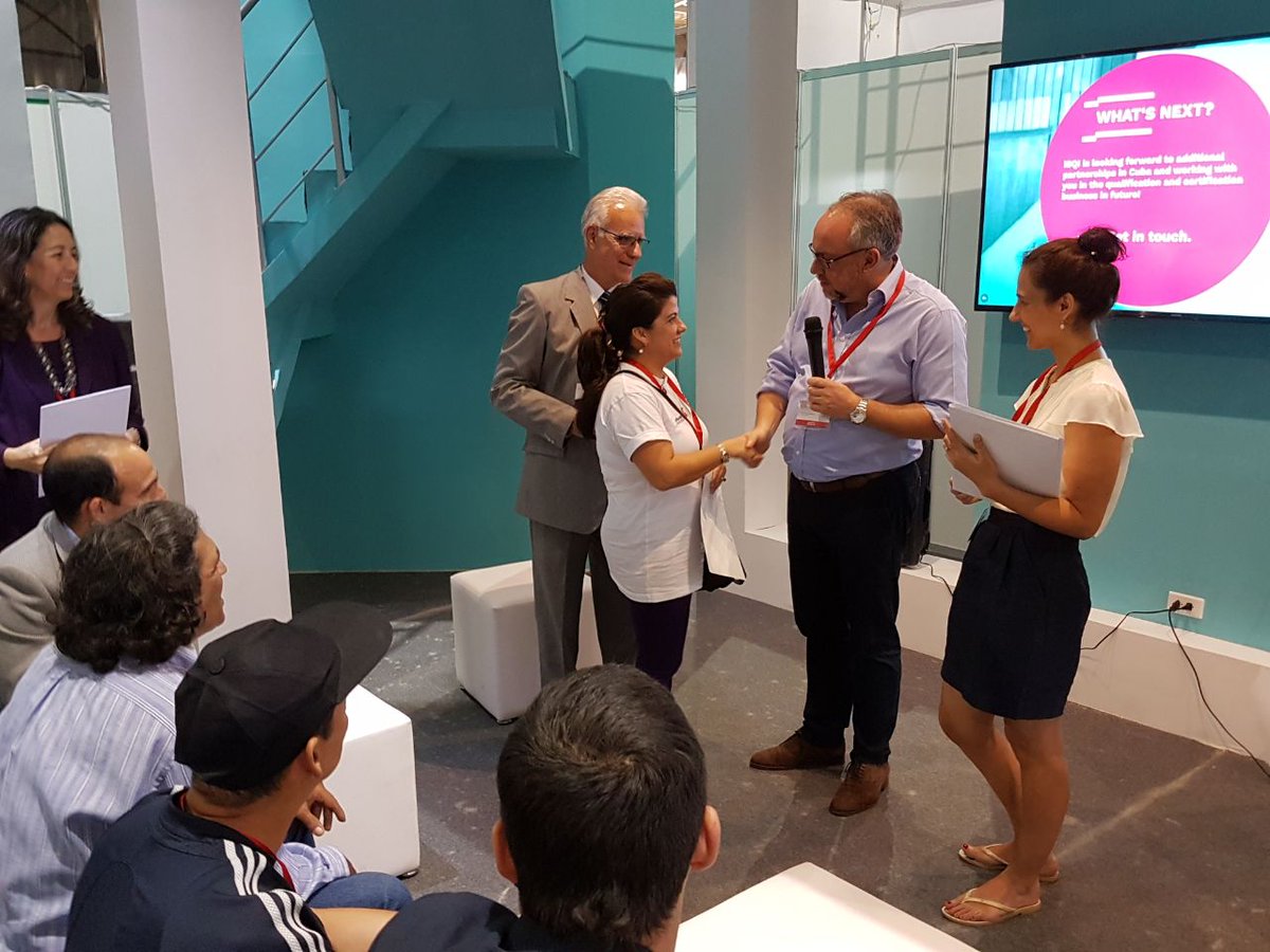 iSQICert's tweet image. Happy #TBT!Last week at #informatica2018 conference, iSQI was more than happy to congratulate the future trainers from DeSoft who passed their exams for @ISTQBORG CTFL &amp;amp; @IREBinternat FL. As a result, DESOFT is one of the first training providers for those certifications in #Cuba