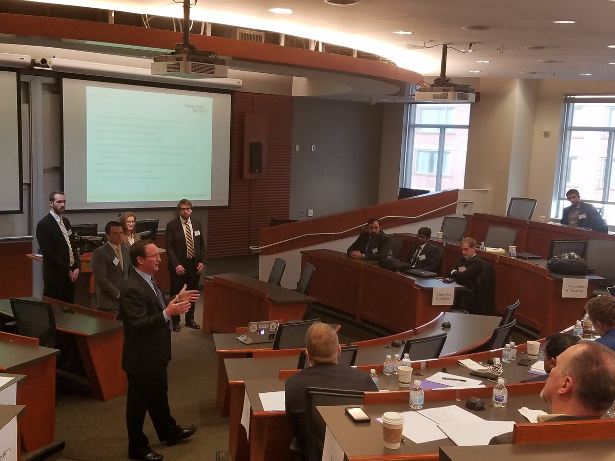 amyevansCHC's tweet photo. NCR is assisting with the Master Modeling Competition with MSA students at Scheller. Special thanks to Matt Kott and David Camp serving as judges. #Gtech. #ncrlife https://t.co/OYoHnW5J6V