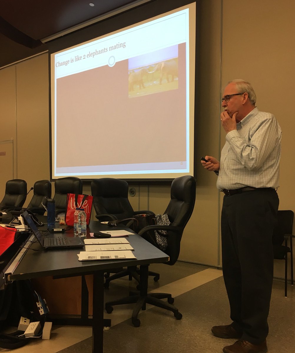 Great night for a common class! McGill’s Jim Howden offered an outstanding workshop on creating a collaborative culture in schools.