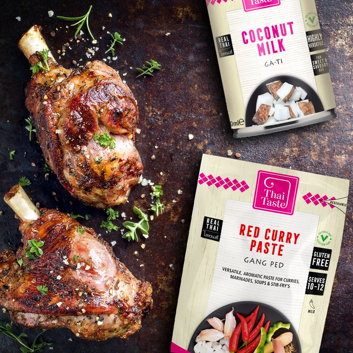 ThaiTasteUK's tweet photo. Wham bam thank you lamb! Add a couple of our ingredients to your Easter leftovers for a delicious meal in a jiffy! #ThaiTaste #ThaiTasteFood #LoveThaiFood #Kitchen #ExperimentWithFlavour #ThaiCurry #HealthyMeals #Flavour #FoodLovers #ThaiFoodLovers #leftovers #easter #lamb https://t.co/jmSpvQPgBQ