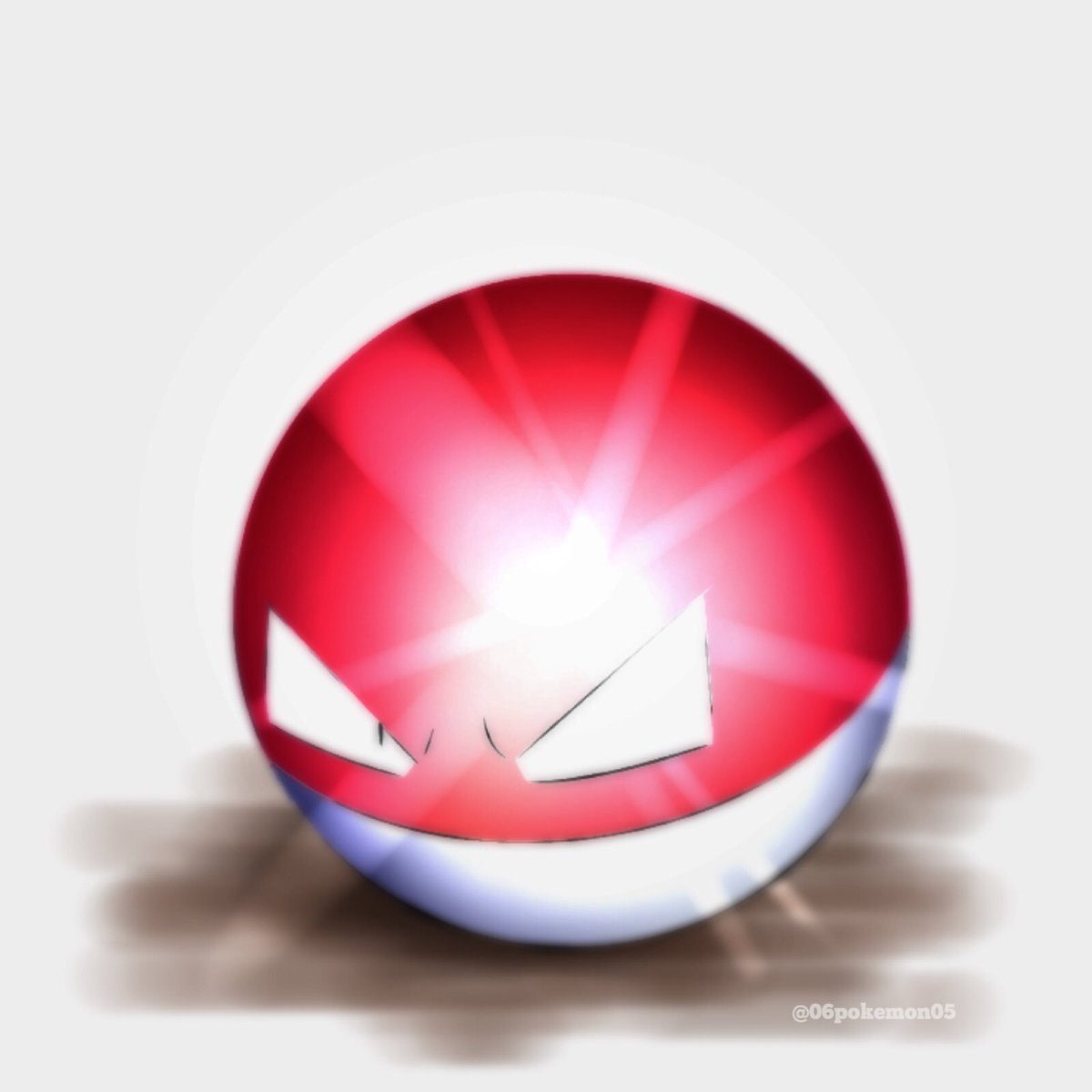ゐヲ ビリリダマの じばく ポケモン版深夜の真剣お絵描き60分一本勝負