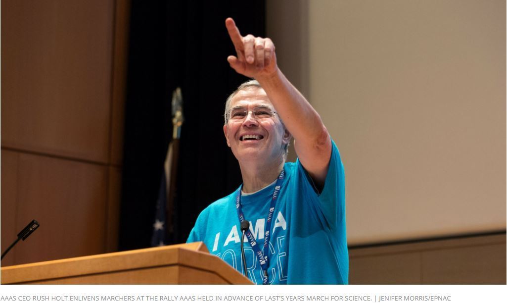 AAAS (@aaas) on Twitter photo AAAS will be partnering with the 2018 #MarchforScience! In addition to hosting a pre-March rally for AAAS members and affiliate scientific organizations at AAAS HQ on 4/14, AAAS will have a teach-in tent on the National Mall. Learn more - bit.ly/2E3oTCY AAAS will be partnering with the 2018 #MarchforScience! In addition to hosting a pre-March rally for AAAS members and affiliate scientific organizations at AAAS HQ on 4/14, AAAS will have a teach-in tent on the National Mall. Learn more - bit.ly/2E3oTCY
