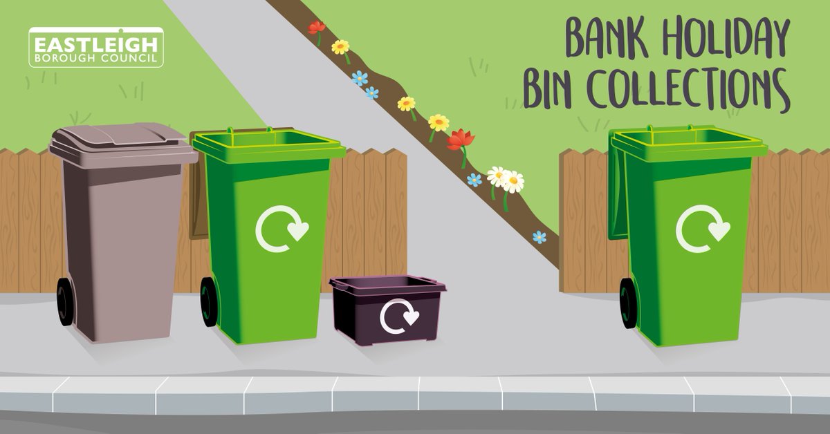 There will be no waste &amp; recycling collections on Mon 2 April with our service resuming on Tue 3 April and running one day later until Sat 7 April - goo.gl/96jzyH