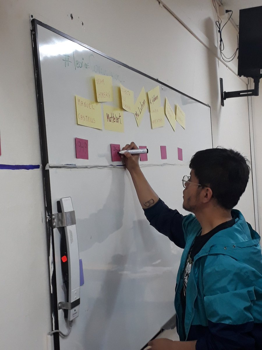 andygonzalez66's tweet photo. Creando una línea de tiempo sobre las Teorías de Comunicación @fortizvizuete @udecuenca #trabajoenequipo  #TeoriasComunicacionEc https://t.co/2MXlQd6Zy0