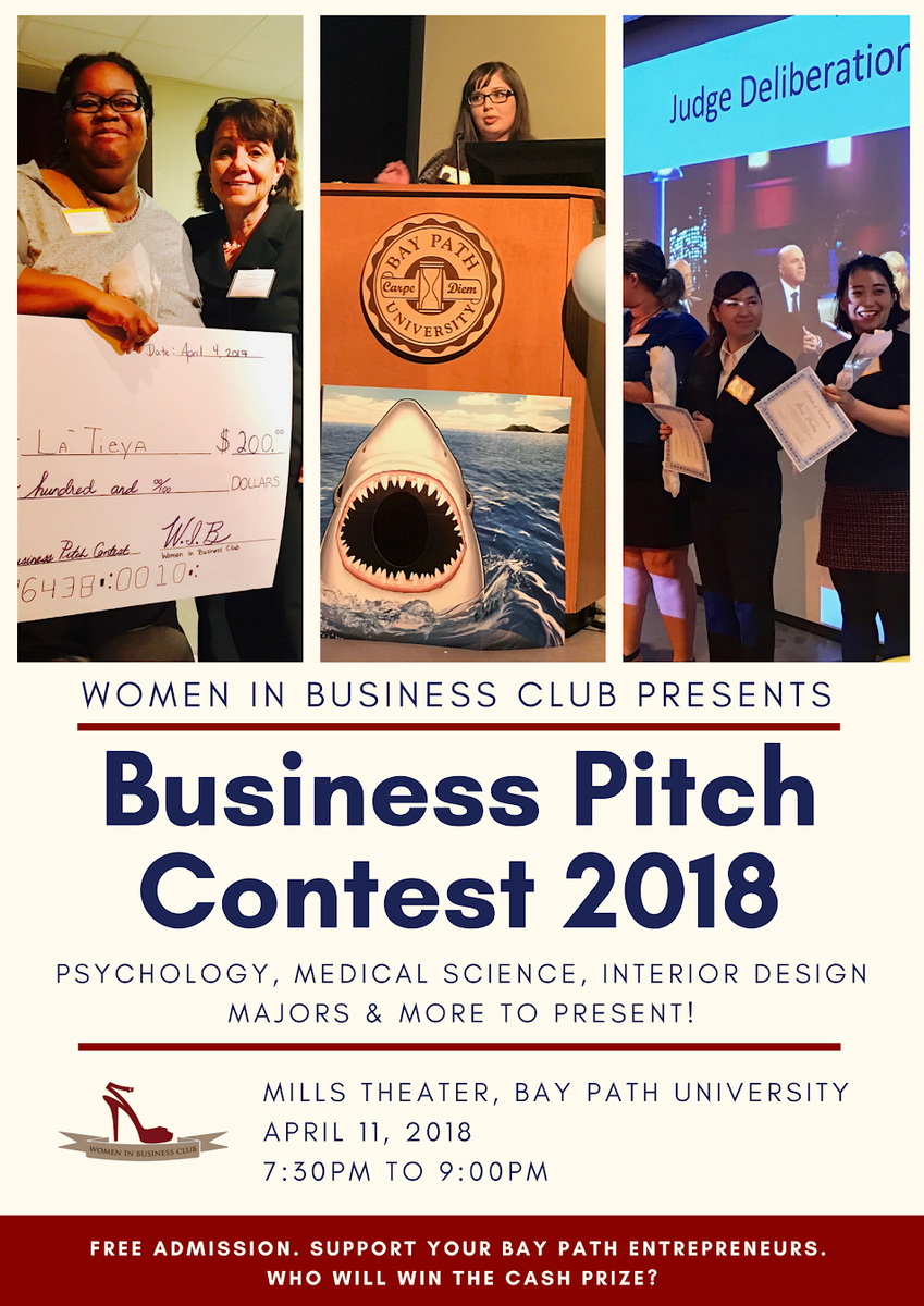 BayPathSCLP's tweet photo. Our Business and Communications students are doing amazing things! The Women in Business Club &amp; Communications Club are holding great events this April. Come and support our Bay Path entrepreneurs and future leaders! #Entrepreneurship #capturebaypath @BayPathWIB @Bay_Path https://t.co/ks45oqU0Ou