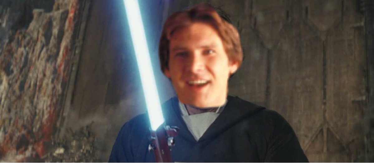 C me in last jedi on blue rey!!!!! Haha I have litsaber in it!!! #notded ;)))