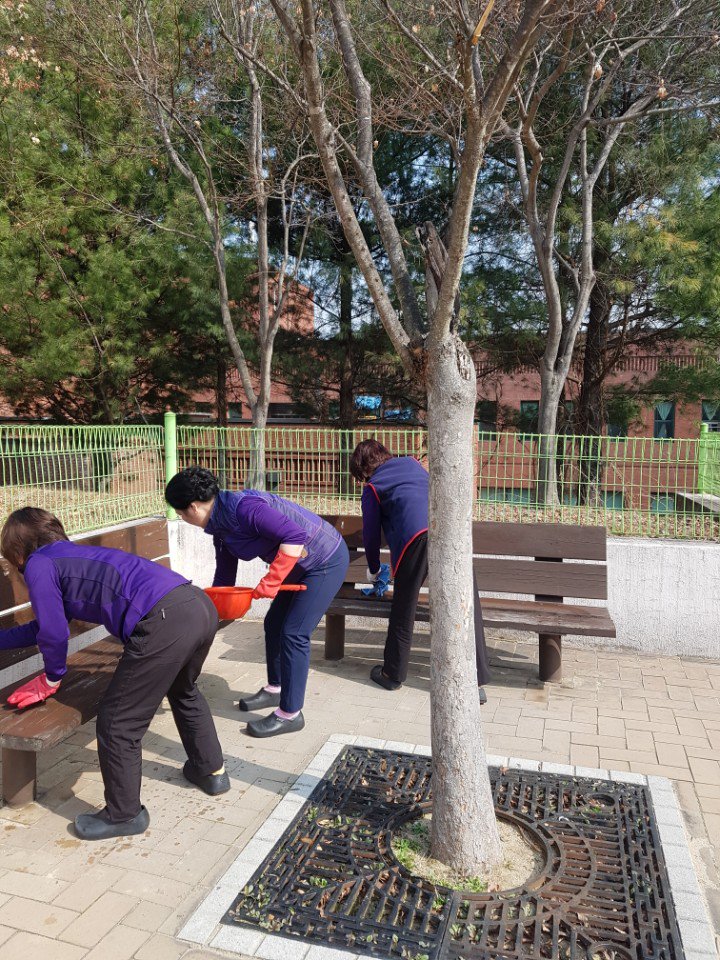 #성남시 #평생학습원 내 외곽 대청소를 하고 있습니다. 시설물 유지관리에 만전을 기하겠습니다. #도서관지원과