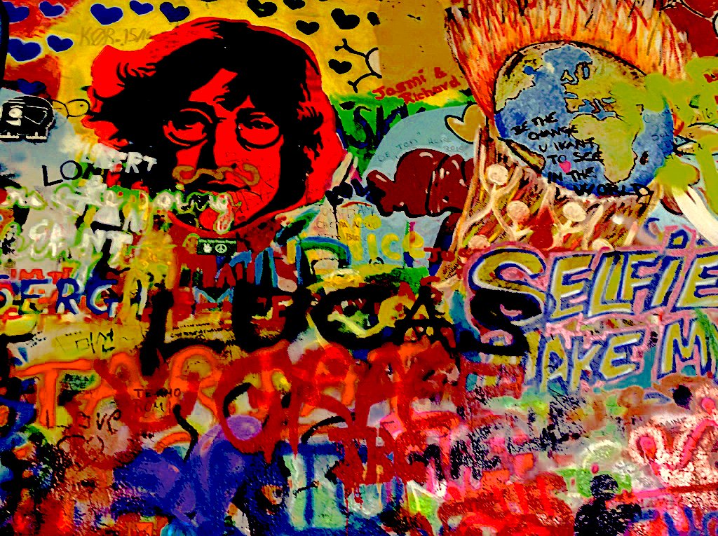 susankime's tweet photo. Thx @VikingRiver #Prague #colorfulcity #LennonWall #StCharesBridge #AnnicentClock #needtoreturn https://t.co/9hNtHGUB1R