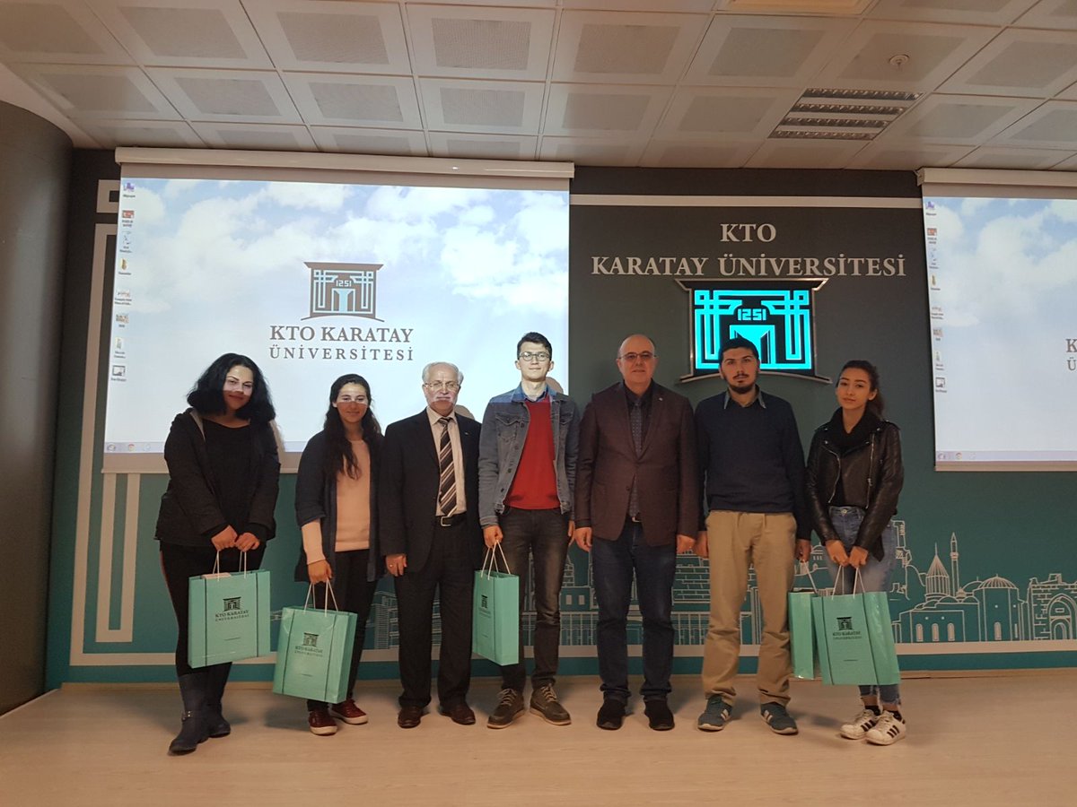 Okumak gıdadır, okuyan insanlık bilen insanlıktır. 
2017 yılında kütüphanemizden ödünç kitap alarak en çok kitap okuyan öğrencilerimize ödülleri <a href="/ktokaratay/">KTO Karatay Üniversitesi</a> Rektör Yardımcısı Prof. Dr. Çağatay Ünüsan ve Kütüphane Koordinatörümüz Halil İbrahim İnce tarafından takdim edildi.