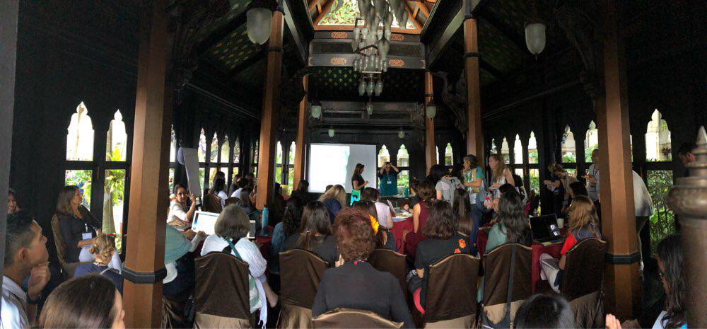 KinderSentman's tweet photo. Thanks to the great energy and audience who came to share inclusive strategies for the classroom!  #etc2018bkk #ASBindia #sensoryintegration https://t.co/5NZZOTTUto