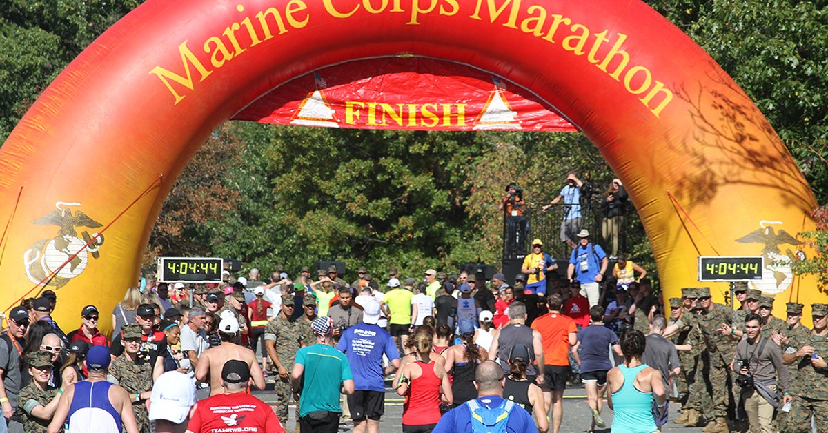 livestrong's tweet photo. It's notification day for @Marine_Marathon! If you're unlucky in the lottery draw, never fear! You can still run by joining our official charity team: https://t.co/UpC0G64GFS #RunWithTheMarines #MarineCorpsMarathon https://t.co/PMlAs5BhQI