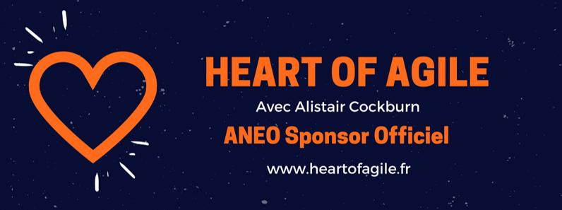 <a href="/ANEOConseil/">Aneo</a> co-organise l'événement <a href="/Heart_of_Agile/">Heart of Agile</a> #Paris les 31/05 et 01/06 avec <a href="/TotherAlistair/">The Other Alistair</a>. Belle opportunité de participer à une rencontre #Agile majoritairement en #Fr organisée par l'un des créateurs du mouvement ! #Fierté