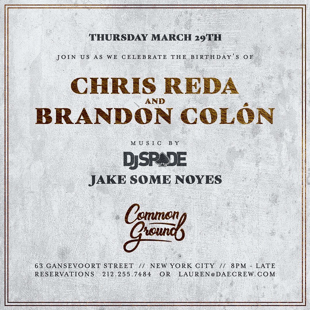 Common Ground (@commongroundbar) on Twitter photo 