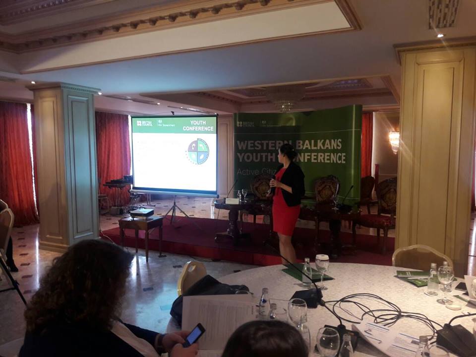 USH_ASD's tweet photo. Predstavljanje Udruženja studenata sa hendikepom na "Western Balkans Youth Conference".

@rsBritish https://t.co/NMrsQIxnTr