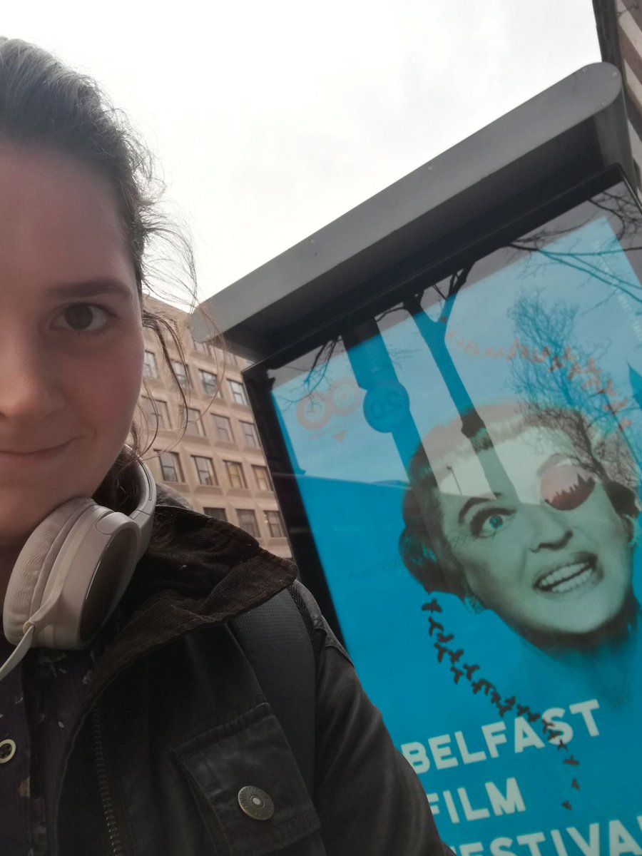 BelfastFilmFes1's tweet photo. Bette about town! Festival starts two weeks today. Have you got your tickets? https://t.co/PgFvIVd8mi https://t.co/g6CPdXRMgI