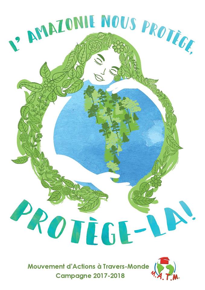 MATMasbl's tweet image. Voici l'affiche gagnante de notre concours !!
#Amazonie #LAmazonieNousProtègeProtègeLa