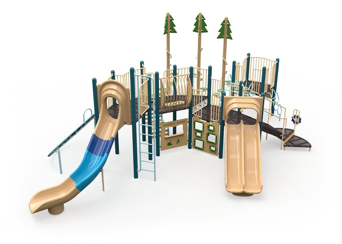 Play is essential for a child's development. APE designs playgrounds with that in mind.