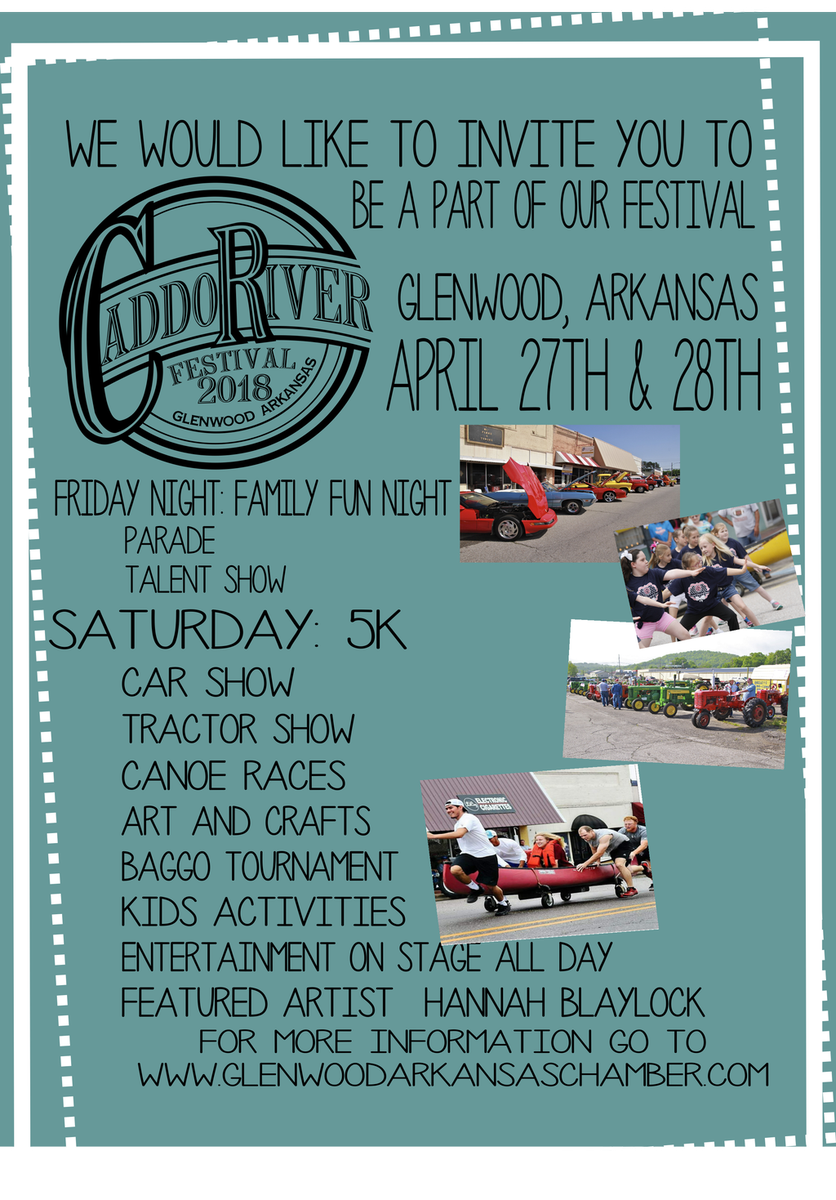 CaddoRiverFest's tweet photo. Caddo River Festival 2018 https://t.co/7SdDOcs3Wu https://t.co/bYdTirmADy